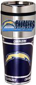 NFL San Diego Chargers Tumbler w/ Metallic Wrap
