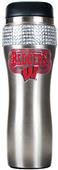 Wisconsin Stainless Steel Bling Travel Tumbler
