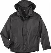 North End Mens 3-in-1 Solid Jacket