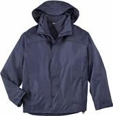 North End Mens 3-in-1 Solid Jacket