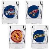 NBA Cleveland Cavaliers Collector's Shot Glass Set