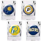 NBA Indiana Pacers 4pc Collector's Shot Glass Set
