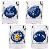 NBA Memphis Grizzlies Collector's Shot Glass Set