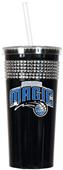NBA Orlando Magic 16oz Bling Tumbler w/ Straw