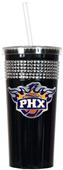 NBA Phoenix Suns 16oz Bling Tumbler w/ Straw