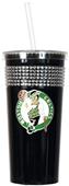 NBA Boston Celtics 16oz Bling Tumbler w/ Straw
