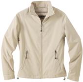 North End Ladies Micro Twill Mid Length Jacket