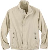 North End Mens Micro Twill Bomber Jacket