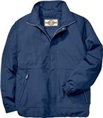 North End Mens Textured Ottoman Mid Length Jacket