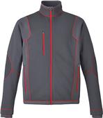North End Sport Mens Pulse Bonded Fleece Jacket North End Sport Mens Pulse Bonded Fleece Jacket
