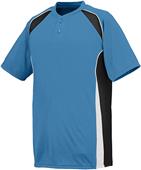 Augusta Base Hit 2-Button Baseball Jersey