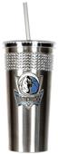 NBA Dallas Mavericks Bling Tumbler w/ Straw