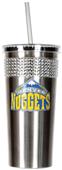 NBA Denver Nuggets Bling Tumbler w/ Straw