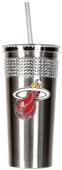NBA Miami Heat Bling Tumbler w/ Straw