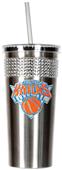 NBA New York Knicks Bling Tumbler w/ Straw