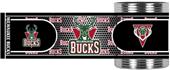 NBA Milwaukee Bucks Metallic Wrap Can Holders