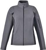 North End Generate Ladies Textured Fleece Jacket