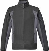 North End Generate Mens Textured Fleece Jacket