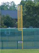 Baseball Professional 30' Foul Pole Yellow 1-PAIR