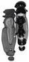 Adams Baseball Catcher's Leg Guards