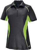 North End Sport Serac Ladies Zippered Polo North End Sport Serac Ladies Zippered Polo
