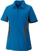 North End Sport Serac Ladies Zippered Polo North End Sport Serac Ladies Zippered Polo