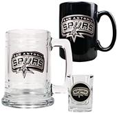 NBA San Antonio Spurs Tankard/Mug/Shot Glass Set