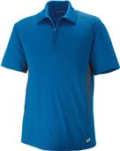 North End Sport Serac Mens Zippered Polo