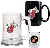 NBA Miami Heat Tankard/Mug/Shot Glass Set