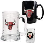 NBA Chicago Bulls Tankard/Mug/Shot Glass Set