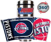NBA Detroit Pistons 16oz Tumbler w/ Metallic Wrap