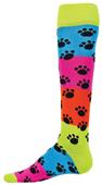 Red Lion Rainbow Paws Knee High Socks Red Lion Rainbow Paws Knee High Socks