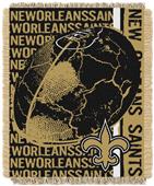 Northwest NFL New Orleans Saints Jacquard Throws Northwest NFL New Orleans Saints Jacquard Throws