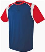 High Five Wildcard 2-Button Baseball Jersey High Five Wildcard 2-Button Baseball Jersey