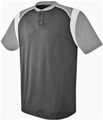 High Five Wildcard 2-Button Baseball Jersey High Five Wildcard 2-Button Baseball Jersey