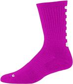 Augusta Sportswear Color Block Crew Sock Augusta Sportswear Color Block Crew Sock