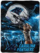 Northwest NFL Carolina Panthers Raschel Throws