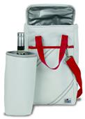 Sailorbags 2-Bottle Insulated Sailcloth Wine Tote Sailorbags 2-Bottle Insulated Sailcloth Wine Tote