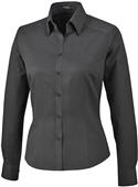 North End Sport Ladies Wrinkle Free Jacquard Shirt