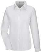 North End Ladies Windsor Long Sleeve Oxford Shirt