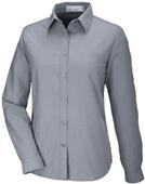 North End Ladies Windsor Long Sleeve Oxford Shirt