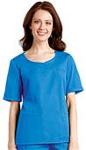 Adar Women's Sweetheart V-Neck Scrub Top Adar Women's Sweetheart V-Neck Scrub Top