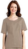 Adar Women's Sweetheart V-Neck Scrub Top Adar Women's Sweetheart V-Neck Scrub Top