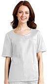 Adar Women's Sweetheart V-Neck Scrub Top Adar Women's Sweetheart V-Neck Scrub Top