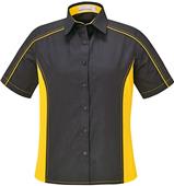 North End Fuse Ladies Color Block Twill Shirt North End Fuse Ladies Color Block Twill Shirt