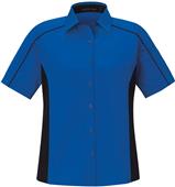 North End Fuse Ladies Color Block Twill Shirt North End Fuse Ladies Color Block Twill Shirt