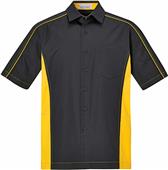 North End Fuse Mens Color Block Twill Shirts North End Fuse Mens Color Block Twill Shirts