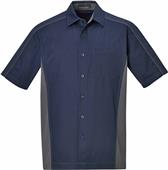 North End Fuse Mens Color Block Twill Shirts