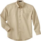 Ash City Mens Long Sleeve Shirt With Teflon