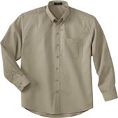 Ash City Mens Long Sleeve Shirt With Teflon
